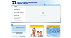 Desktop Screenshot of kzzosa.ba